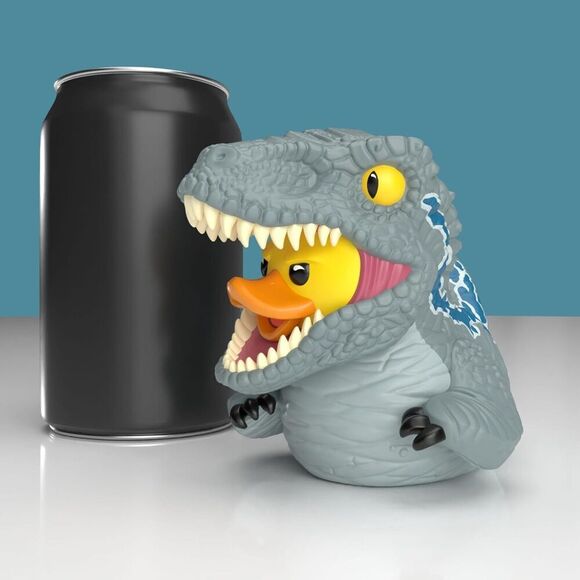 TUBBZ Boxed Edition Jurassic World Blue Rubber Duck Vinyl Figure Collectible - Picture 4 of 4